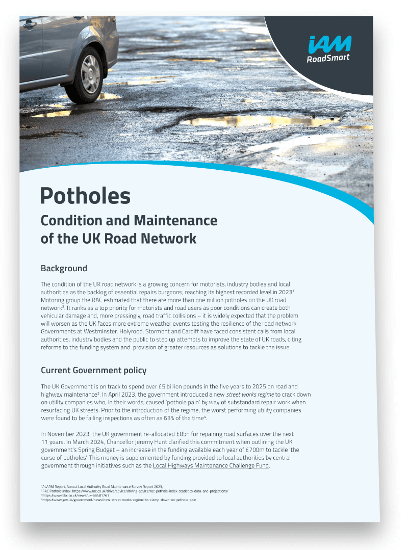 Document on potholes