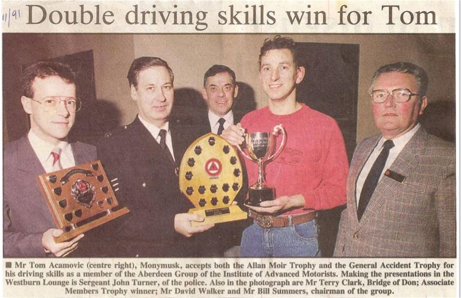 Driving Skills awards 91