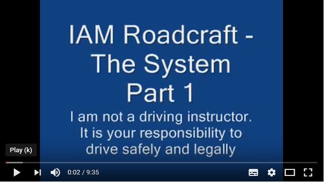 The Roadcraft System Part 1